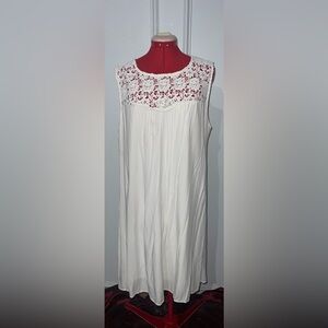 Old Navy Women’s Lace Yoke Sleeveless dress size XL